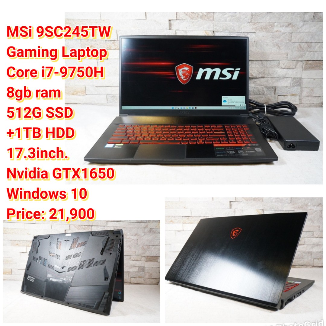 新しいブランド Msi Gp75 i7 9750h gtx 1660ti 17.3inch i9tmg.com.br
