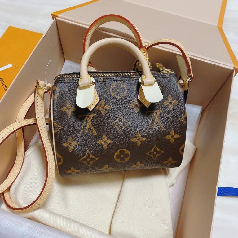 Authentic Louis Vuitton Nano Speedy Vintage bag, Luxury, Bags & Wallets on  Carousell