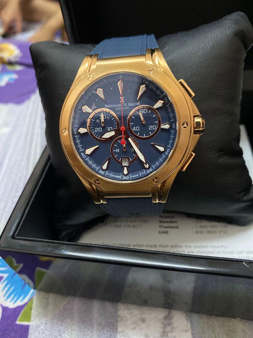 New - BHM LE CLASSIQUE CHRONOGRAPH ROSE GOLD, Luxury, Watches on Carousell