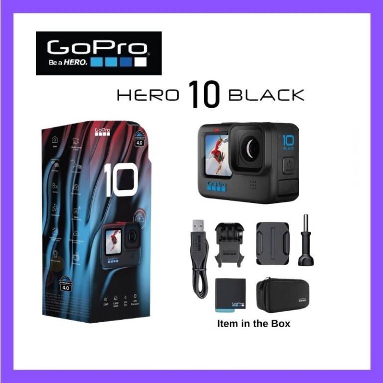 GoPro HERO 10 セット GoPro HERO10 Black 初心者セット 1ヶ月