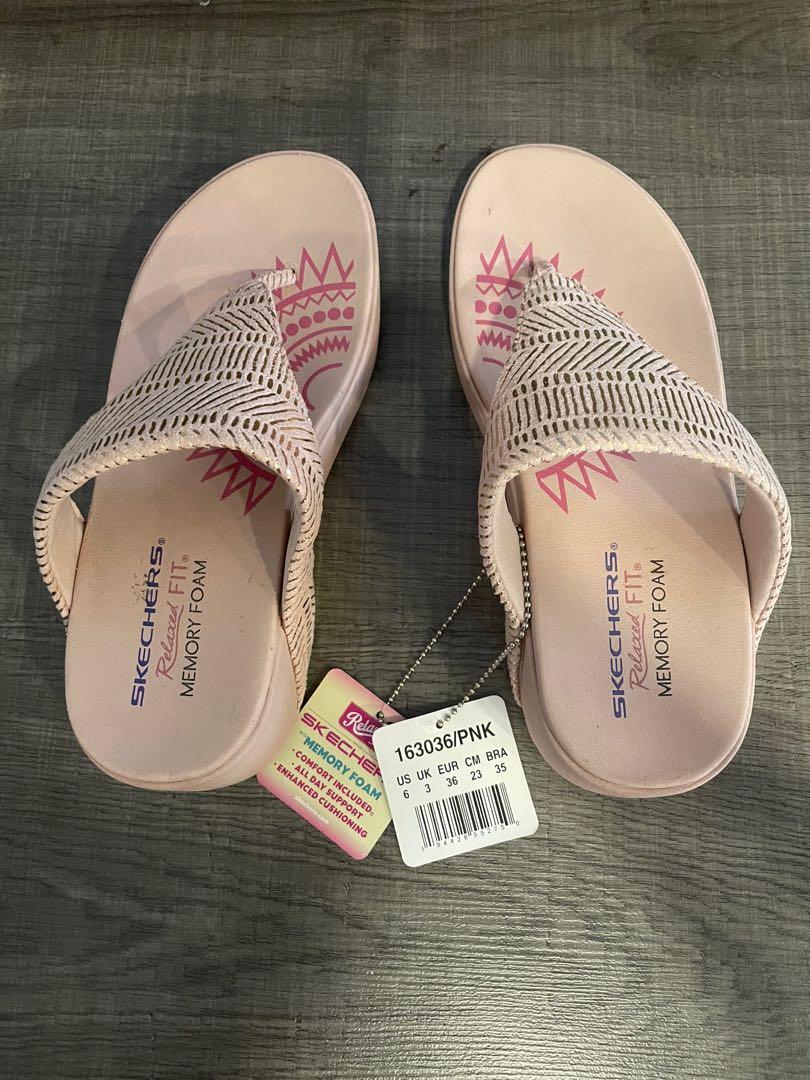 new Skechers Women Comfort Retrogrades Sandals pink Women s