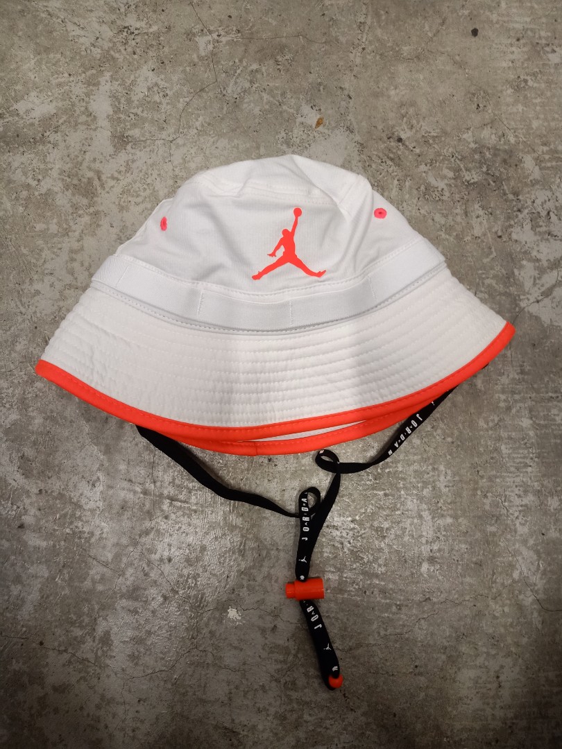 Nike Air Jordan Bucket Hat White, Men's Fashion, Watches & Accessories ...