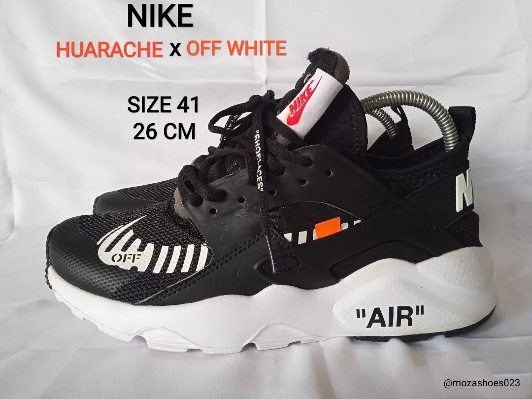 Nike huarache hotsell x off white