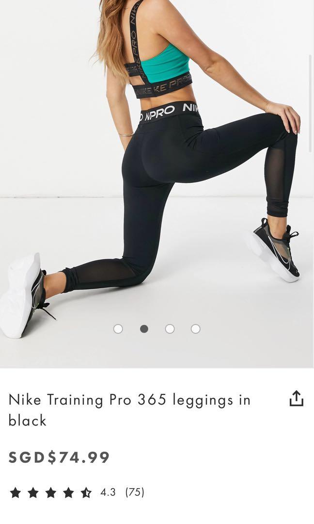 Nike Training Pro 365 leggings in black
