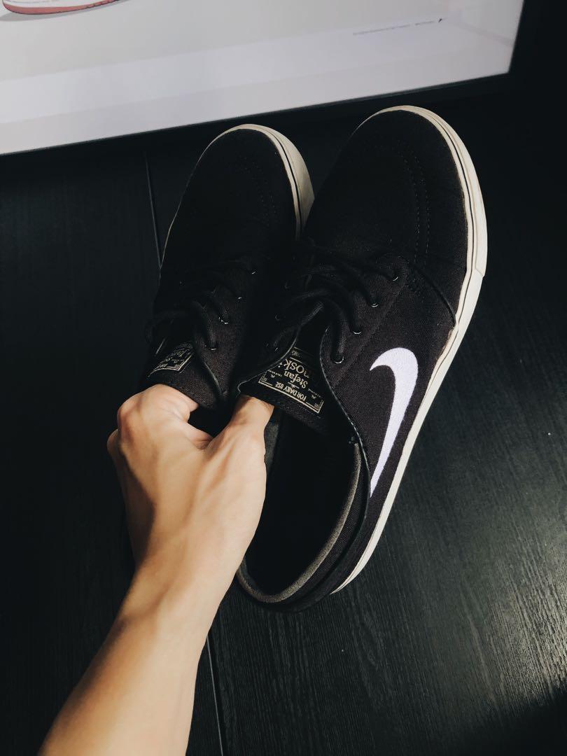 Nike sb zoom stefan janoski canvas men's skateboarding shoe on sale
