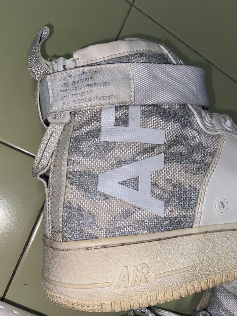 Nike SF AF1 Winter Camo White Men s Fashion Footwear Sneakers