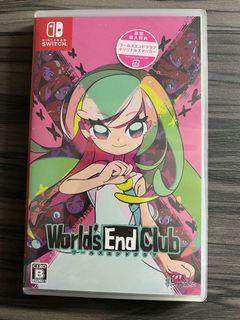 全新Nintendo Switch World’s End Club 日版 任天堂 世界末日/死亡俱樂部             中文字幕