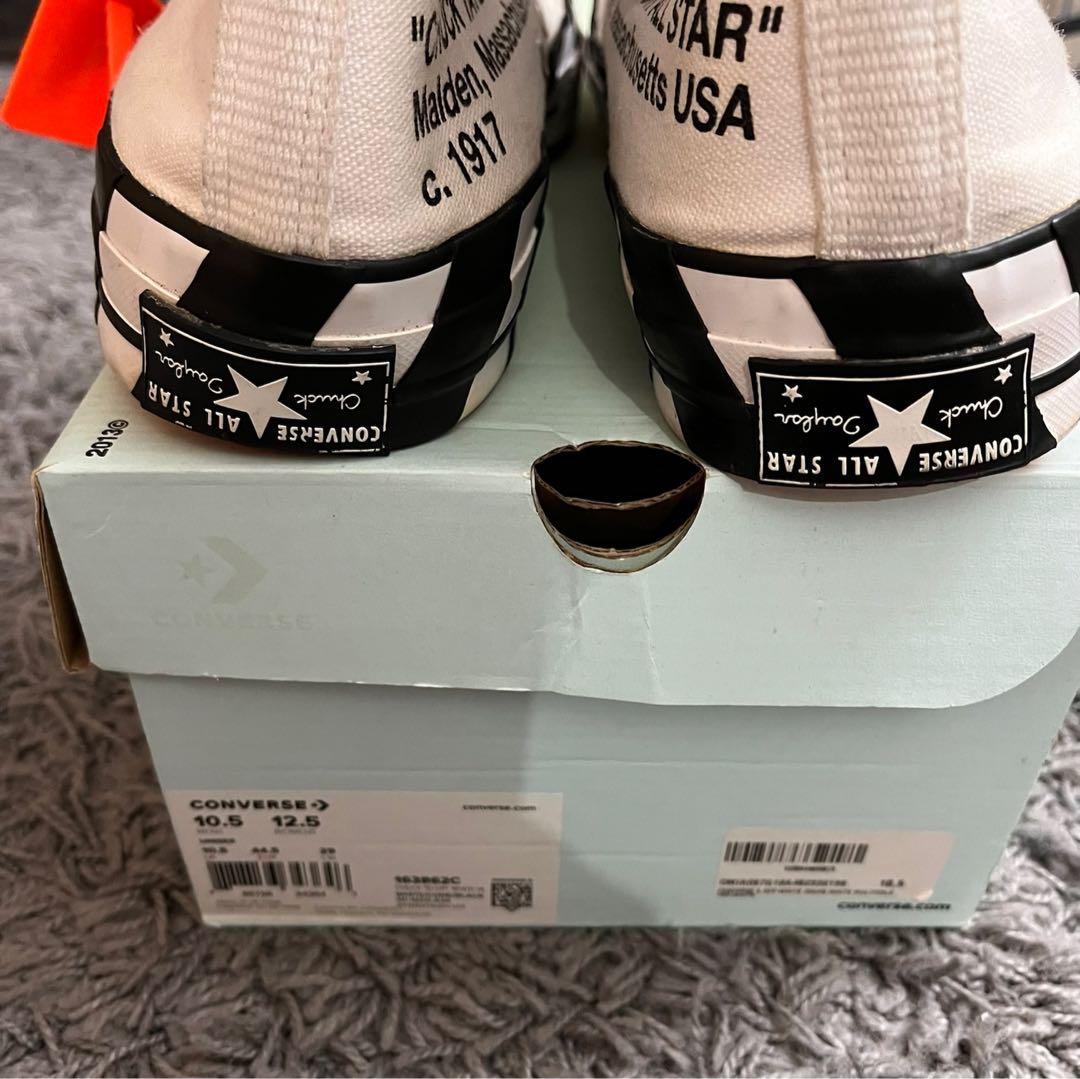 Off white converse chuck 70 UK10.5 Men s Fashion Footwear