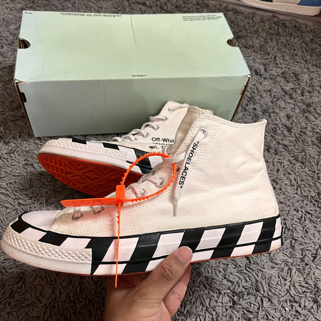 Converse x off white uk sale