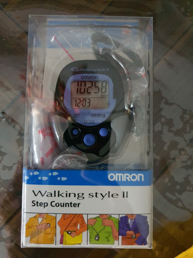 OMRON Pedometer, Health & Nutrition, Health Monitors & Weighing Scales