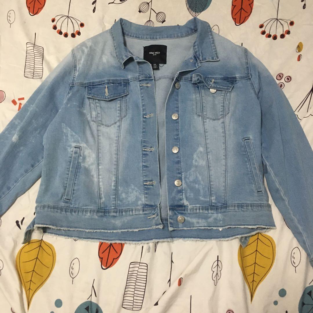 nine west denim jacket