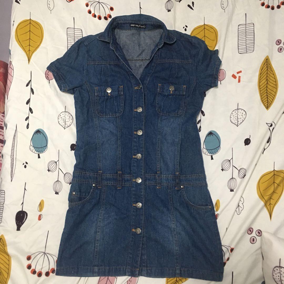 rrj denim dress