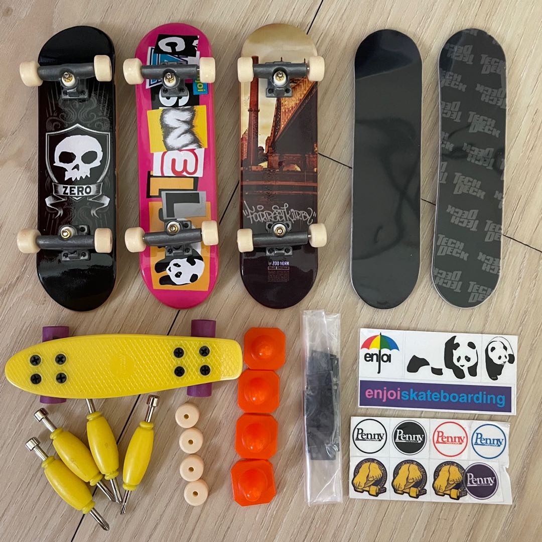 Original Tech Deck Finger Skateboards Set Hobbies Toys Toys