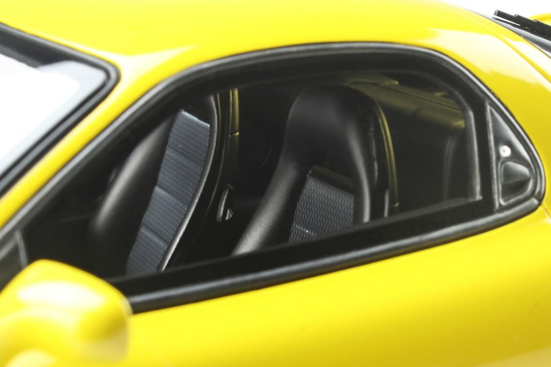 OttO 1:18 OT397 Mazda RX7 FD Type R Bathurst R Sunburst Yellow 1999 ...