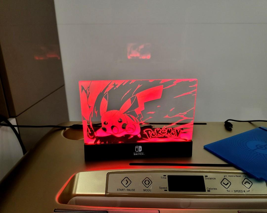 PDP Nintendo Switch Pokemon Light Up Dock Shield, Video Gaming, Video