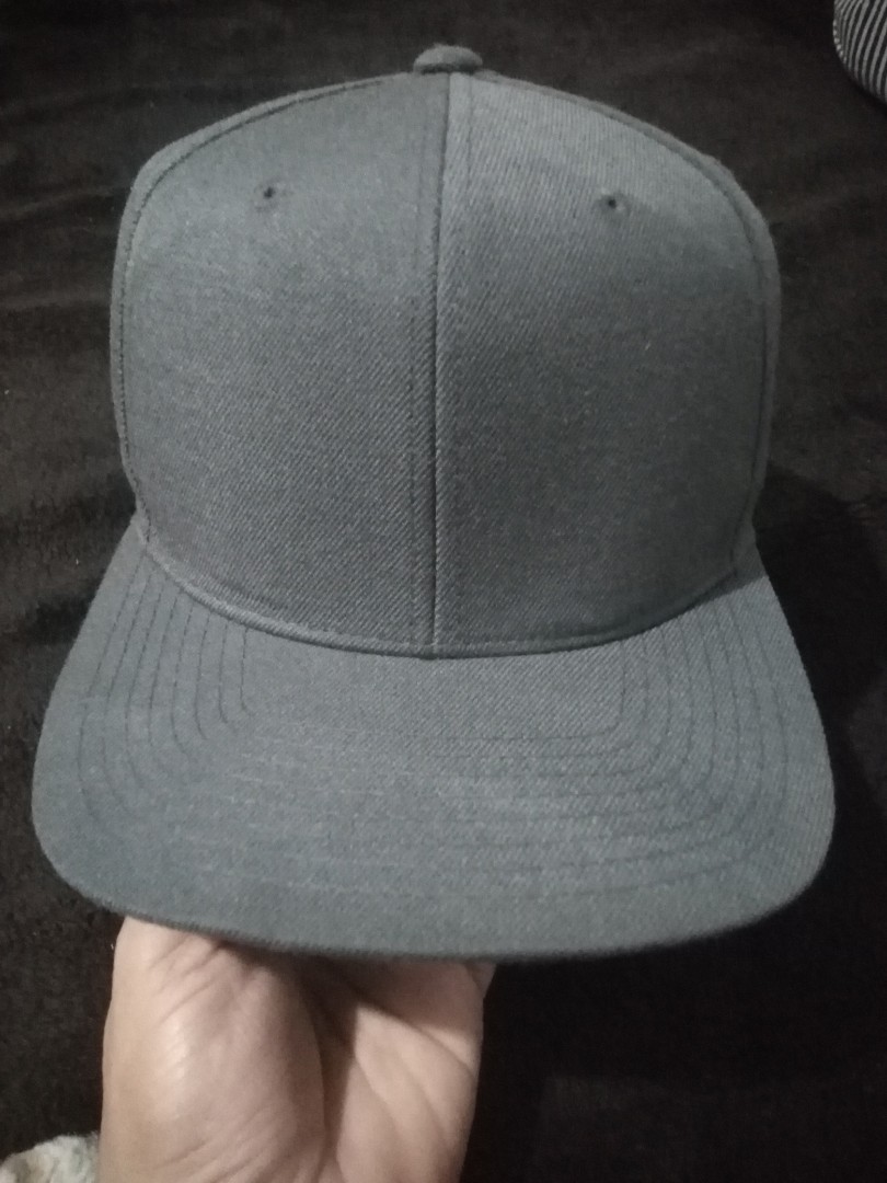 Plain Lids Hat by yupoong Men s Fashion Watches Accessories