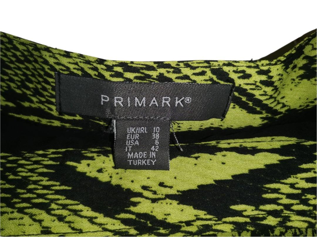 Green snake 2025 print skirt primark