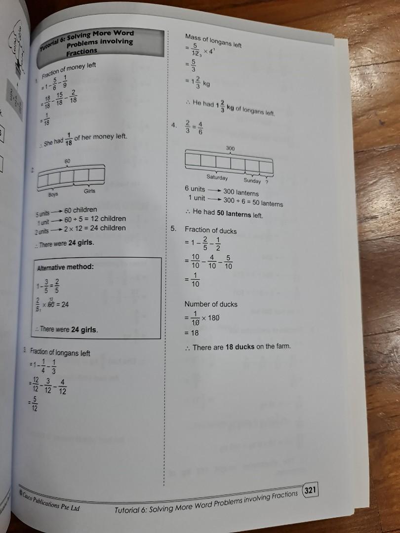 Primary 5 Mathematics guide, Hobbies & Toys, Books & Magazines ...