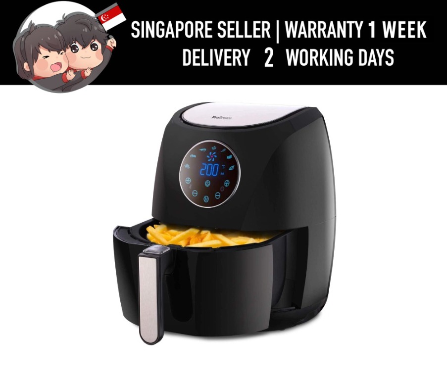 Pro Breeze Digital Air Fryer AF01UK, 1400W, 4.2L Air Fryer with