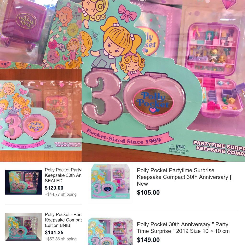 Polly pocket 30th anniversary toy hot sale