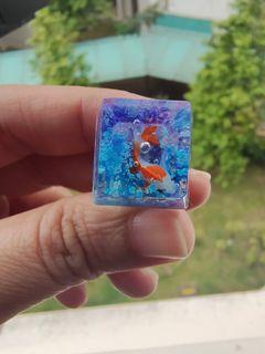 Resin Koi Keycap