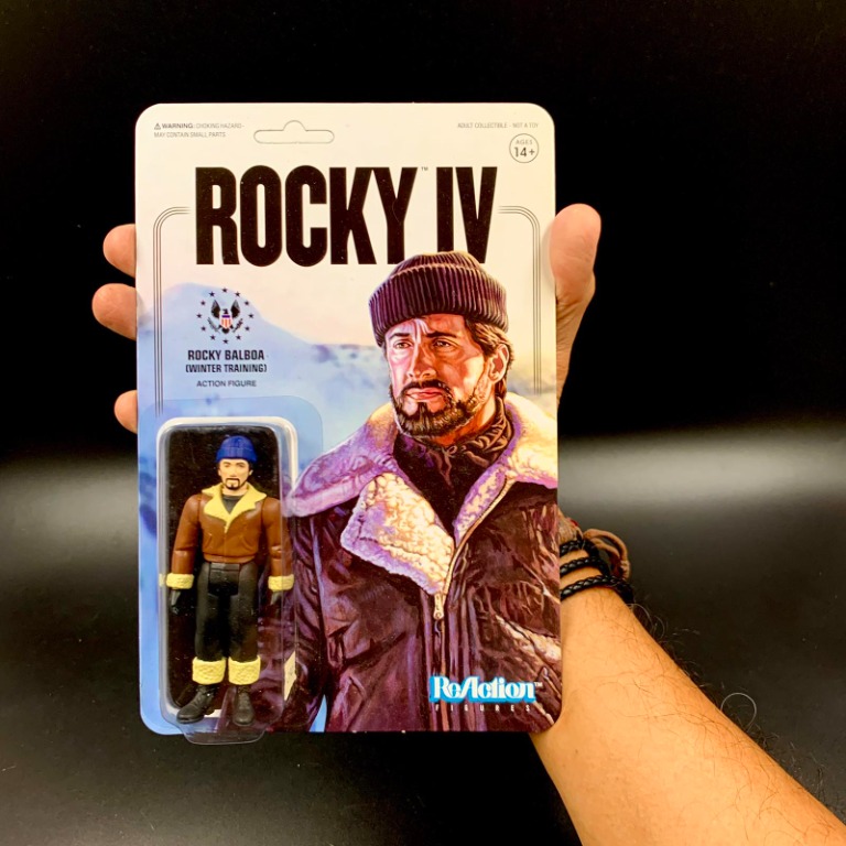 Super7 Rocky IV Ivan Drago ReAction Figurine 10cm 811169033439