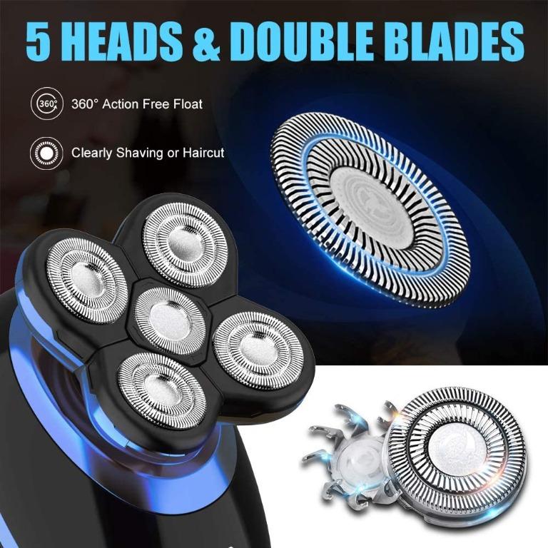 SEFON Men's Shaver Electric Shavers for Men Bald Head,Razors Shaving 5