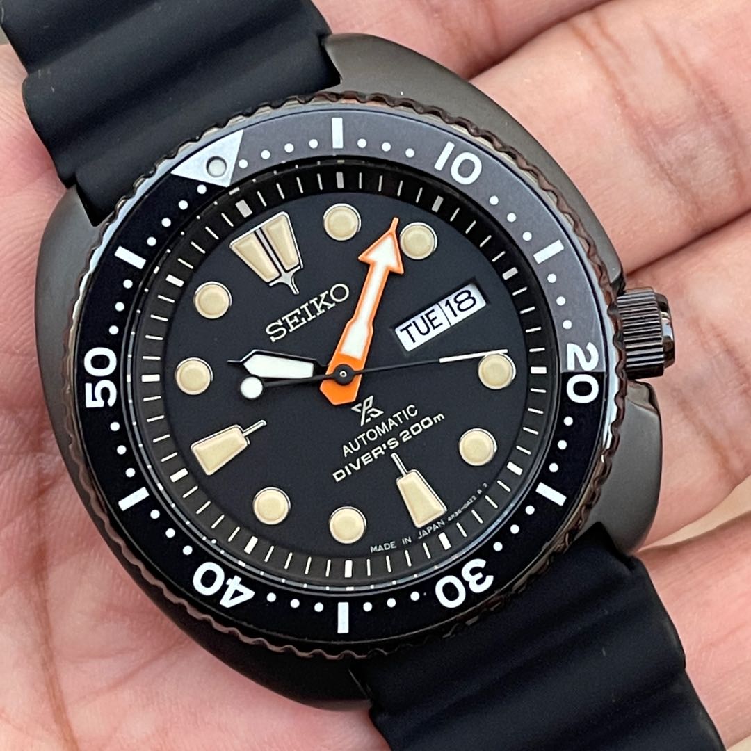 Seiko Black Series Turtle SRPC49J1 Limited Edition (Made In Japan), Men's  Fashion, Watches & Accessories, Watches on Carousell