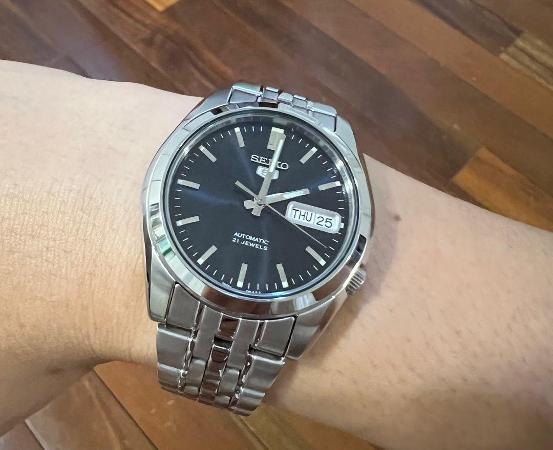 Sanders Formen Predictor Seiko SNK357K1, Men's Fashion, Watches & Accessories, Watches on Carousell