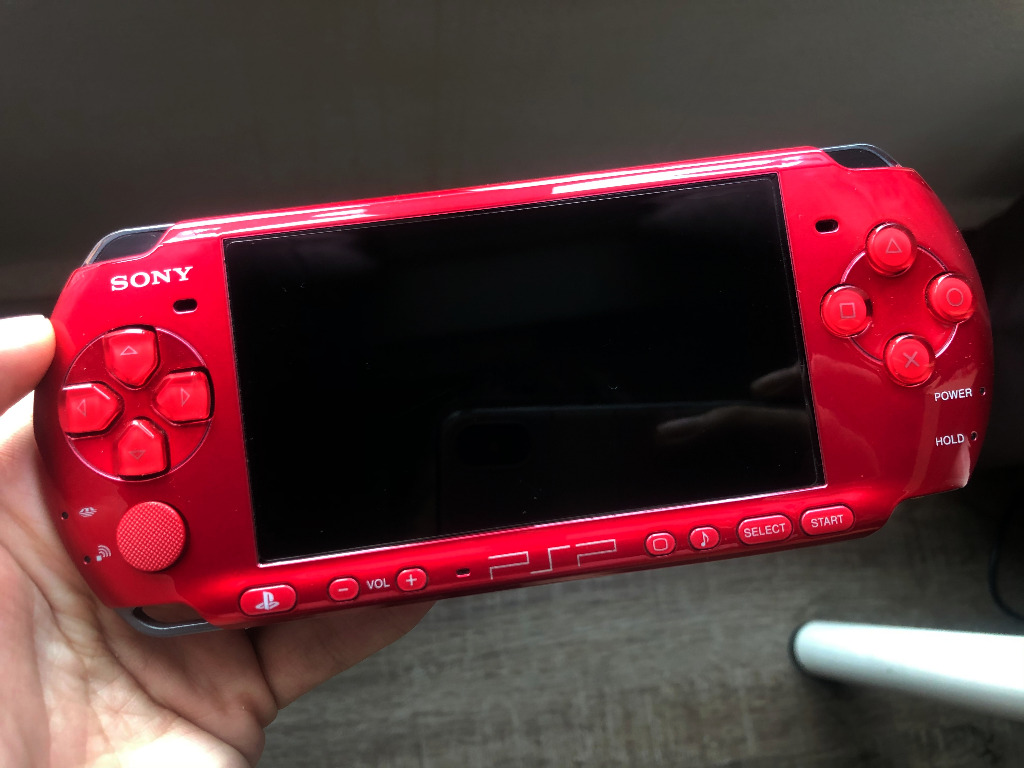 Psp red on sale