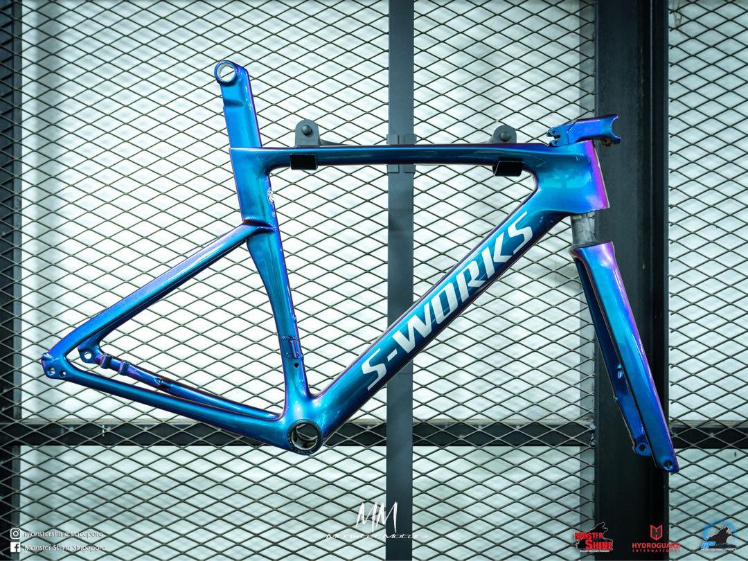 Spray Paint Bike Frame Super Chameleon Aikka Colour, Sports Equipment, Bicycles & Parts