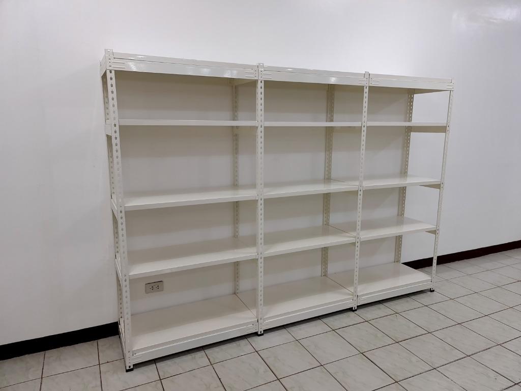 Steel racking shelves metal standee racks, Furniture & Home Living