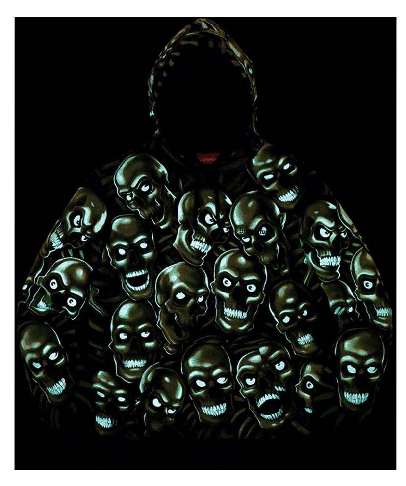 Supreme green skull jacket cheap