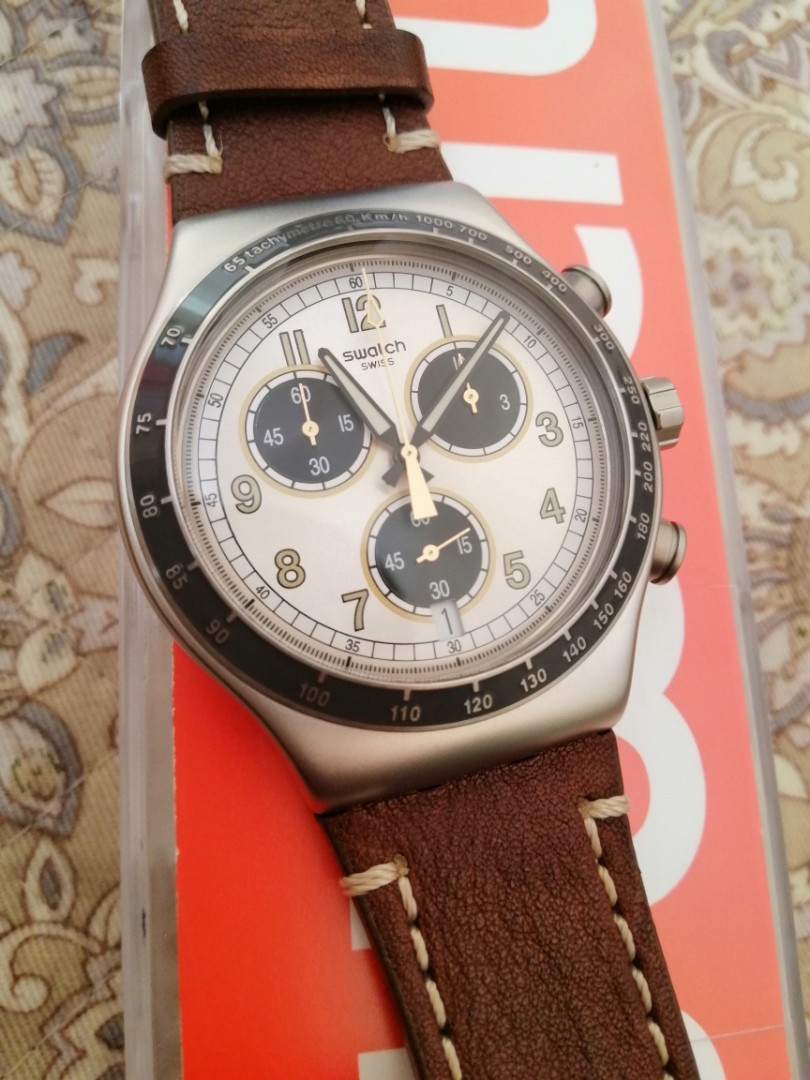 SWATCH IRONY RHUM CHRONOGRAPH YVS 455