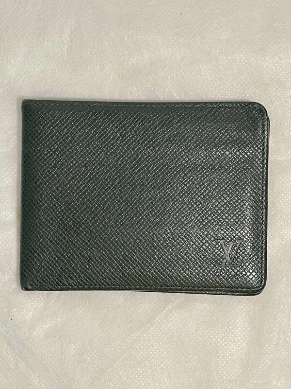 Authenticated Used Louis Vuitton Taiga Long Wallet M33404 Men's