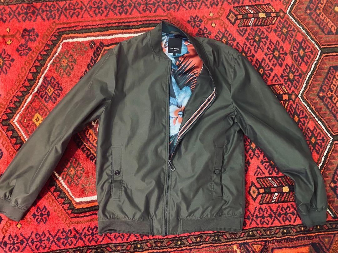 Ted baker on sale red bomber jacket