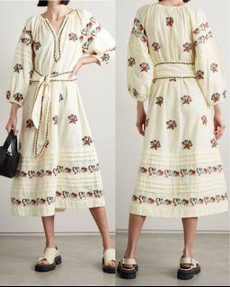 The Great Prairieland Embroidered Belted Dress