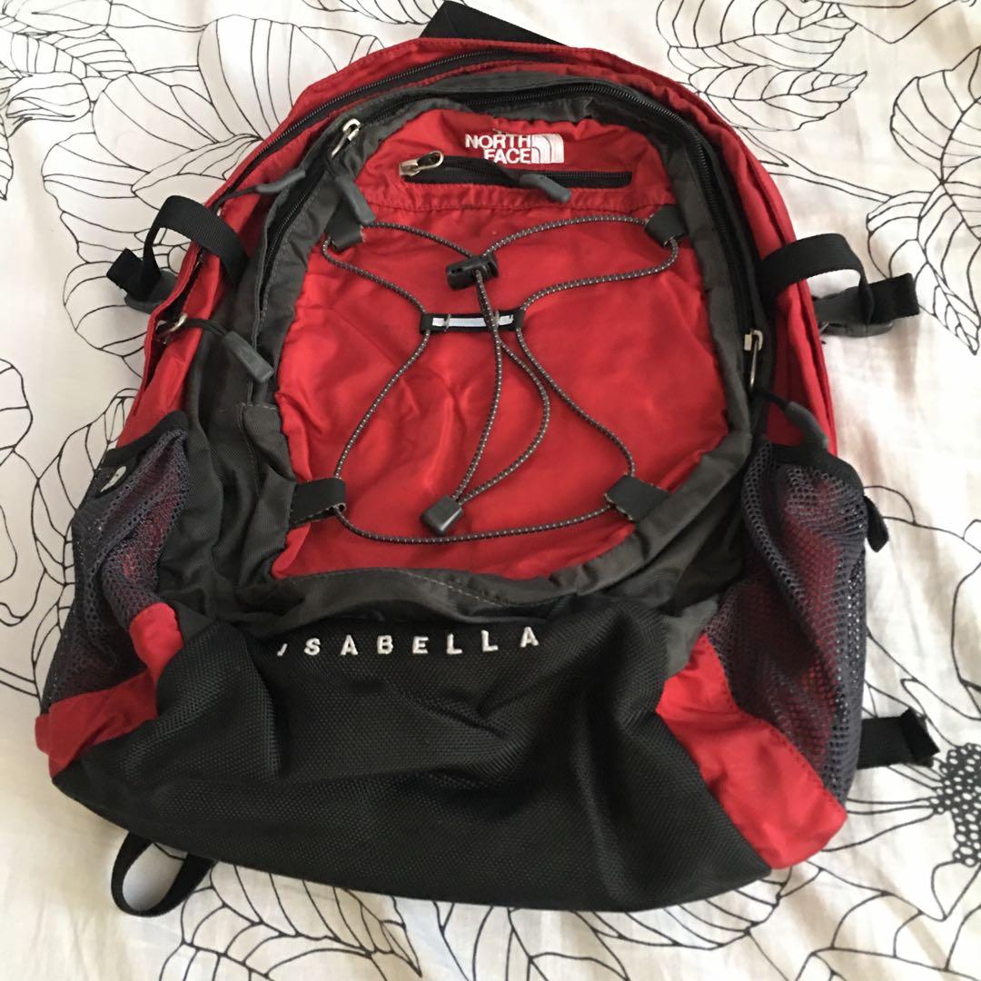 The North Face Isabella Red Backpack Everything Else Others on