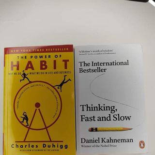 The power of habit and thinking fast and slow
