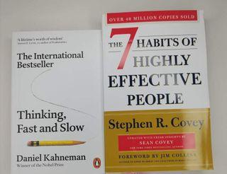 Thinking fast and slow and 7 highly effective people bundle