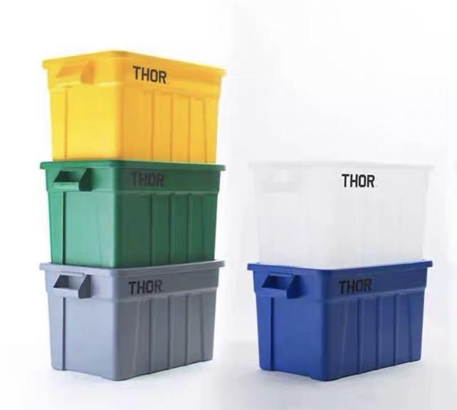 THOR BOX CRATE STACKABLE PICNIC CONTAINER WAREHOUSE STORAGE PORTABLE ...