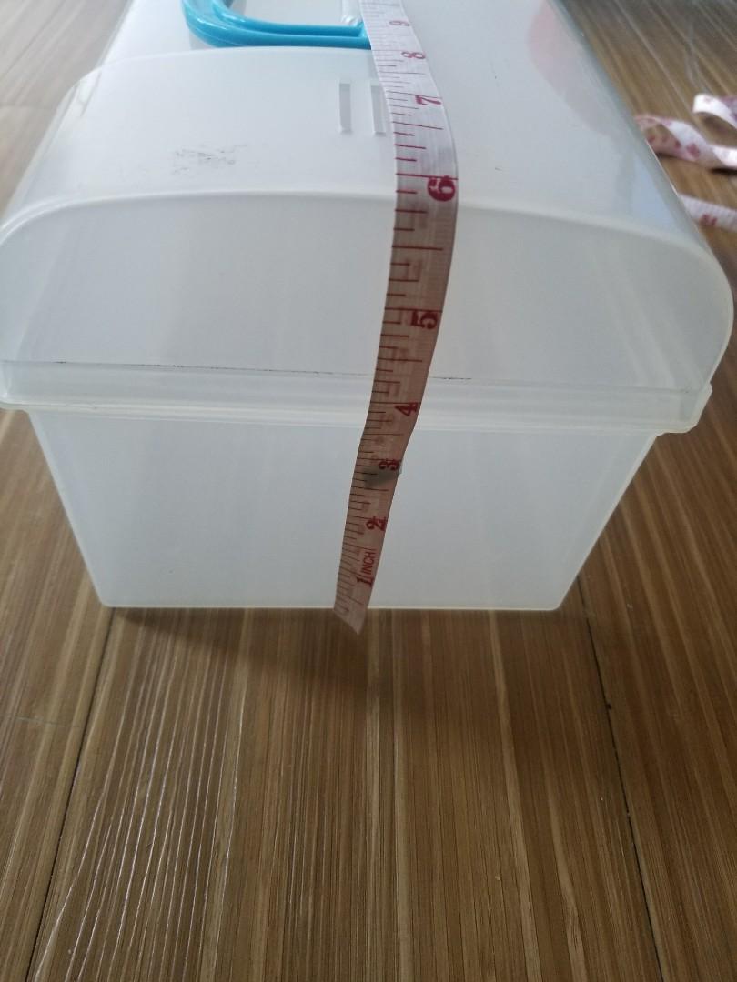 Toolbox (Category: Storage Boxes & Baskets) located in Taguig. Submitted by icebeardeclutters (Listing ID 1138191462, Image 3). Description: pls see pictures for the size approximation.