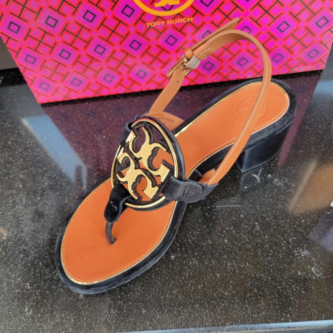 Tory burch metal miller 50mm sandal Carousell