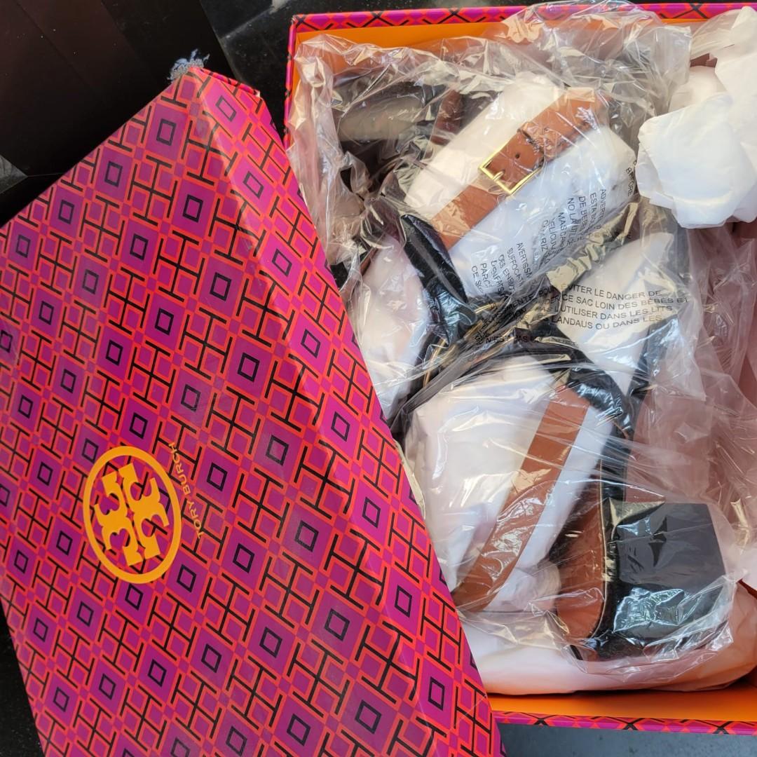 Tory burch metal miller 50mm sandal Carousell