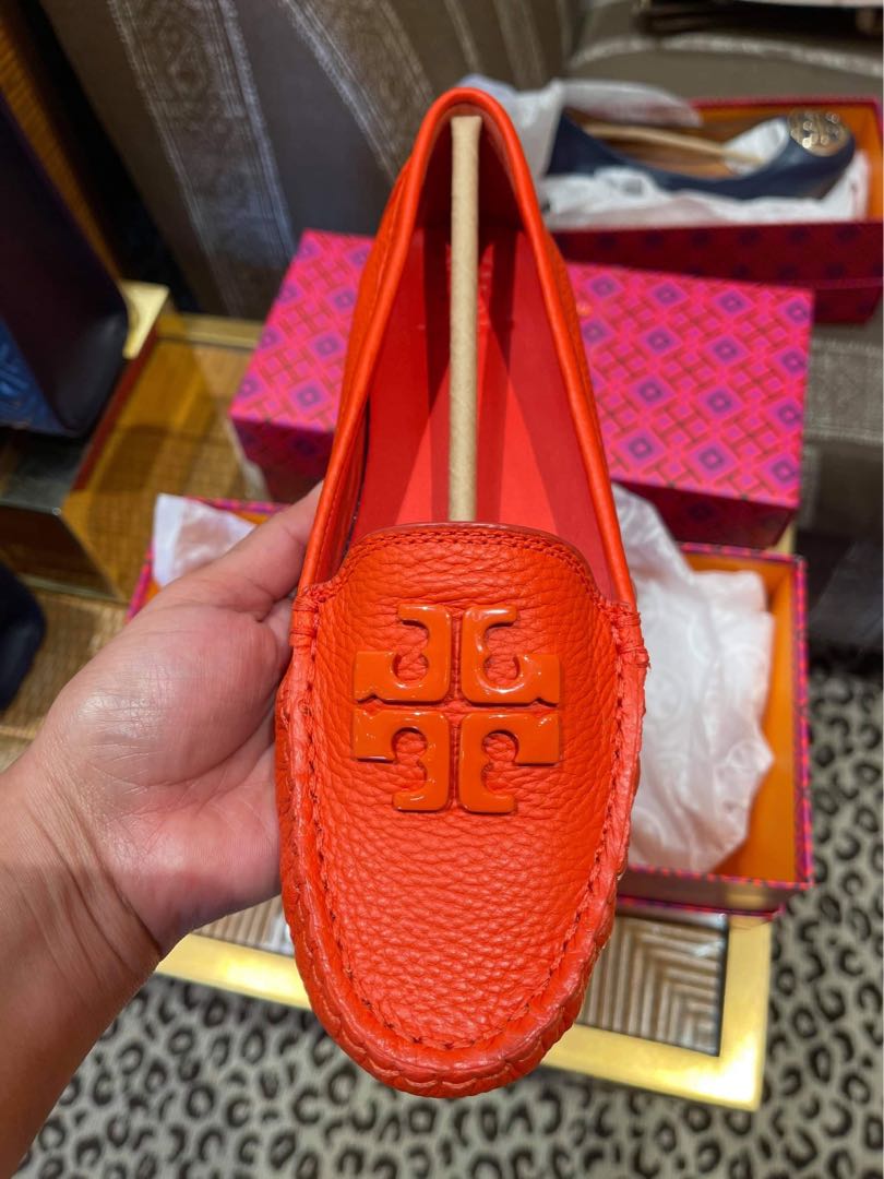Red tory burch discount shoes
