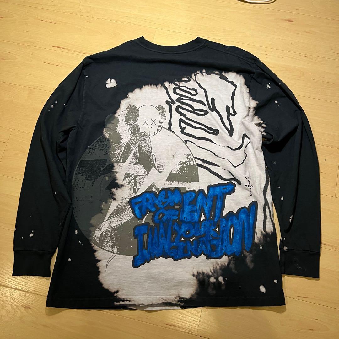 cactus jack kaws long sleeve