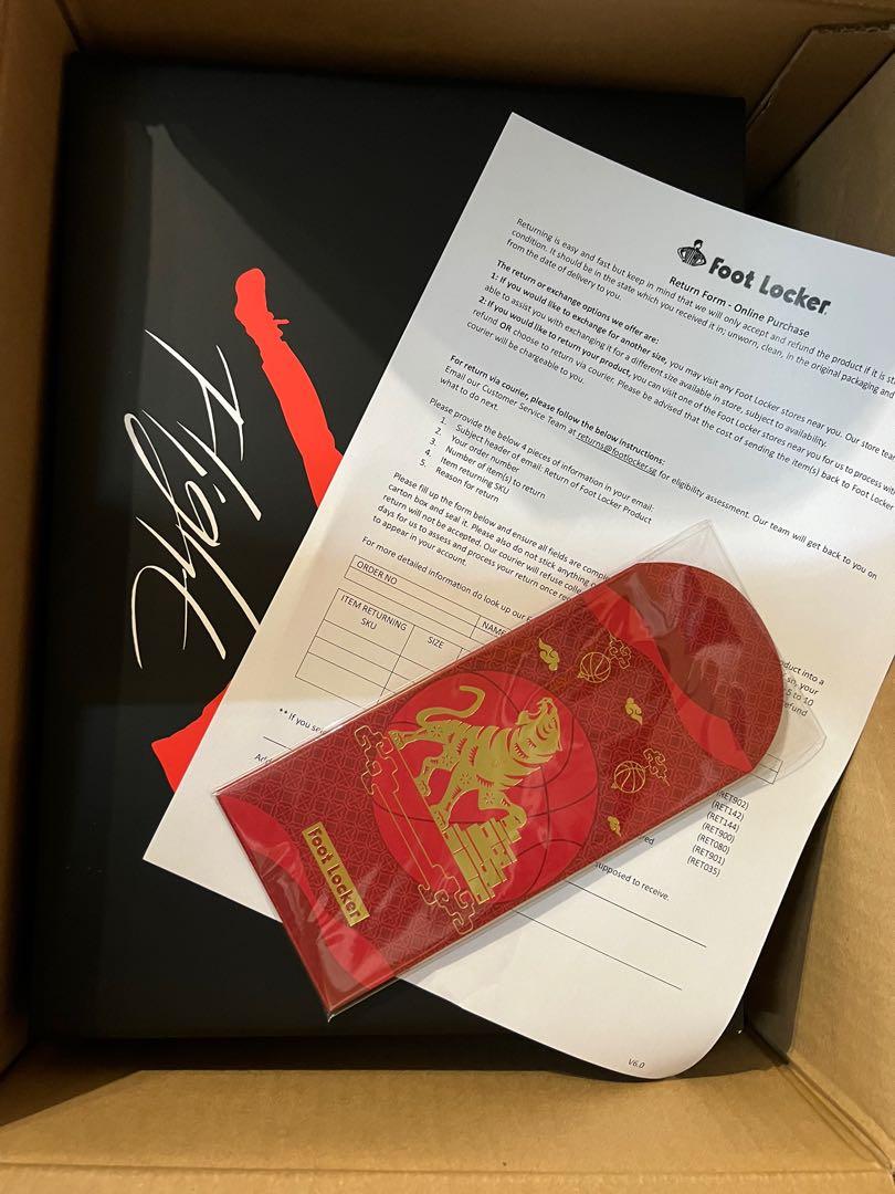 WTS (US8) Jordan 4 Crimson Thunder Black Red, Luxury ...