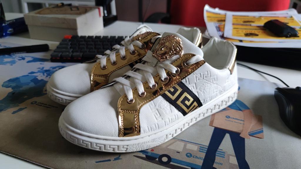 Versace shoes shop medusa