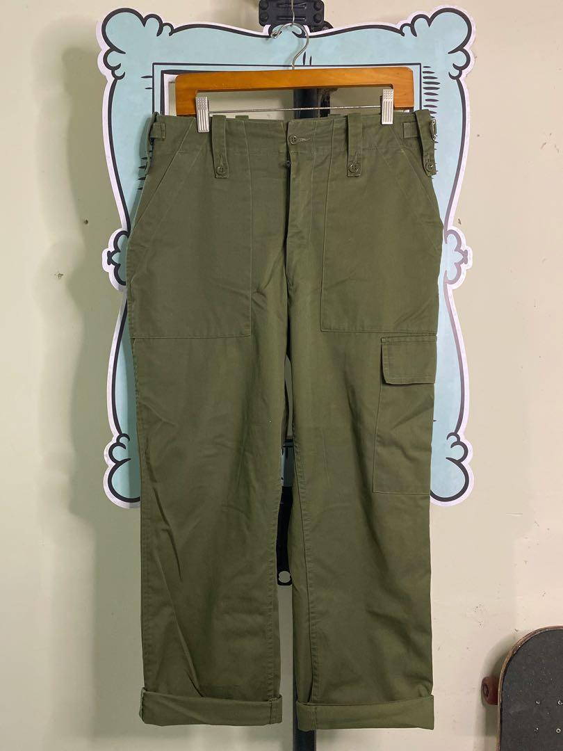 Vintage military pants, Men's Fashion, Bottoms, Trousers on Carousell