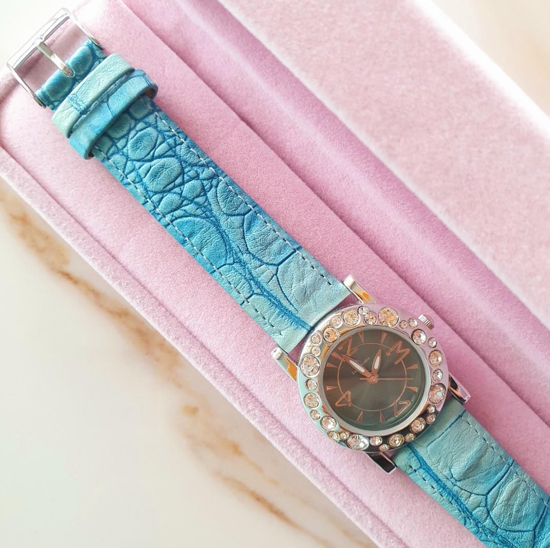 Womens Louis Arden Gold Tone Bracelet Watch Japan Movt Women s
